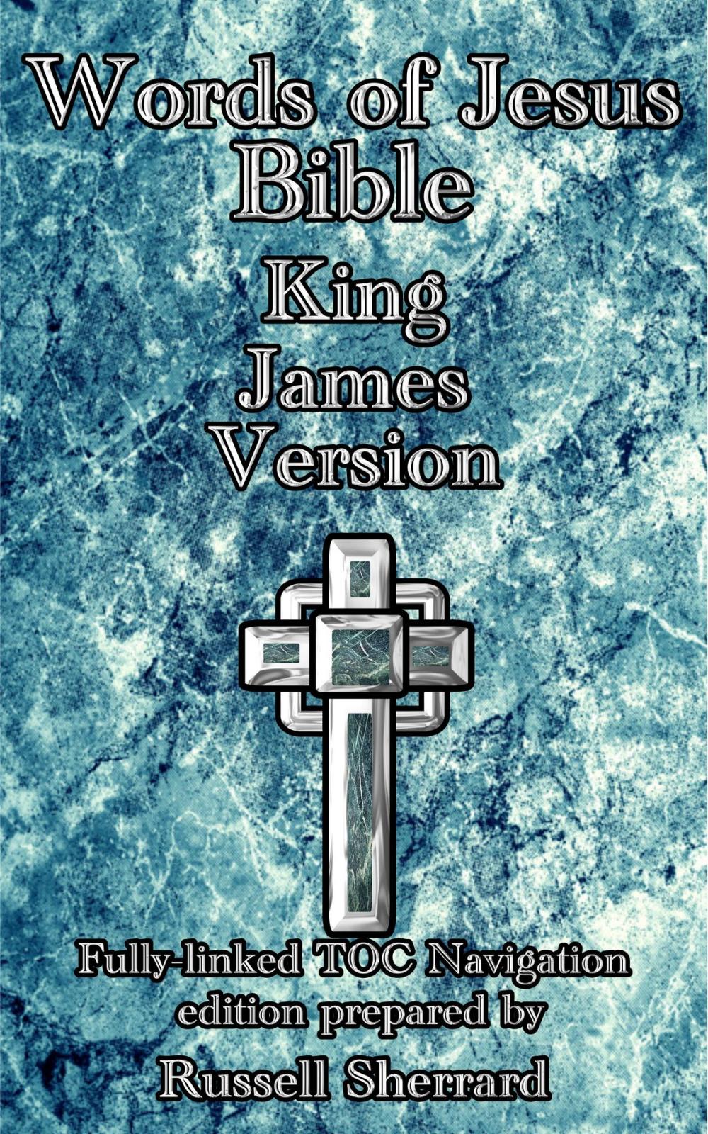 Big bigCover of Words of Jesus Bible - King James Version