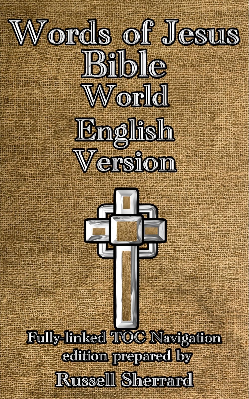 Big bigCover of Words of Jesus Bible - World English Version