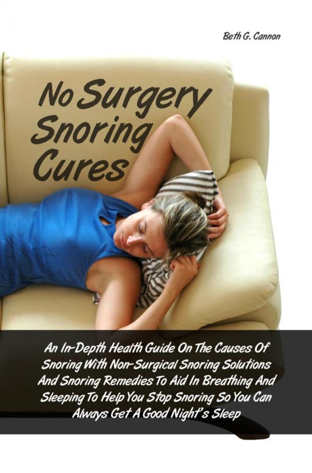 Big bigCover of No Surgery Snoring Cures