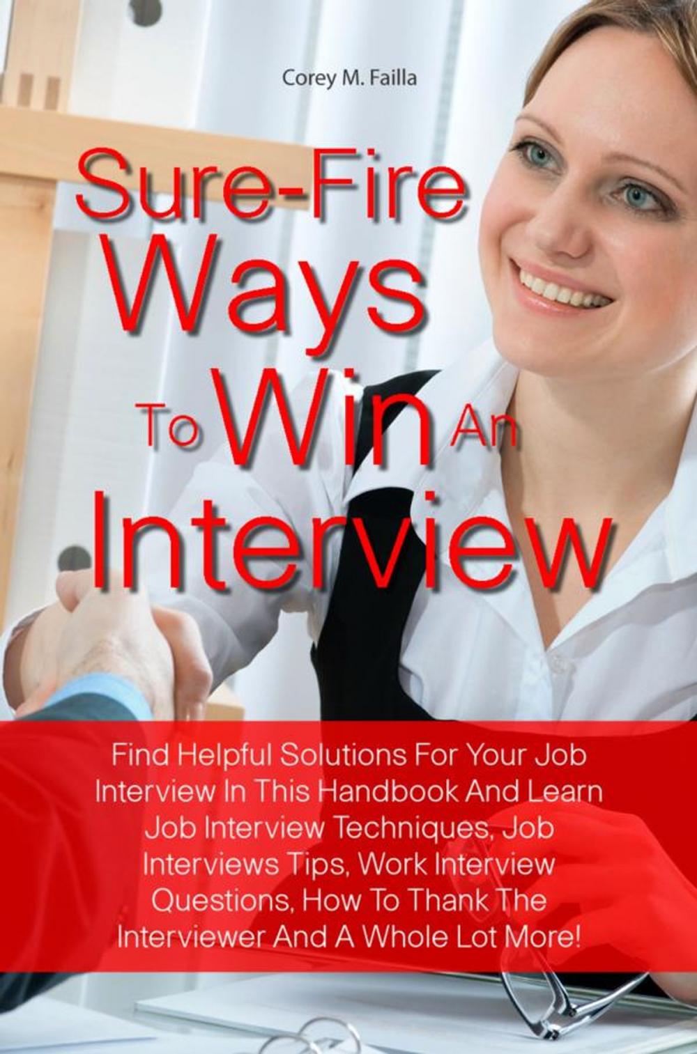 Big bigCover of Sure-Fire Ways To Win An Interview