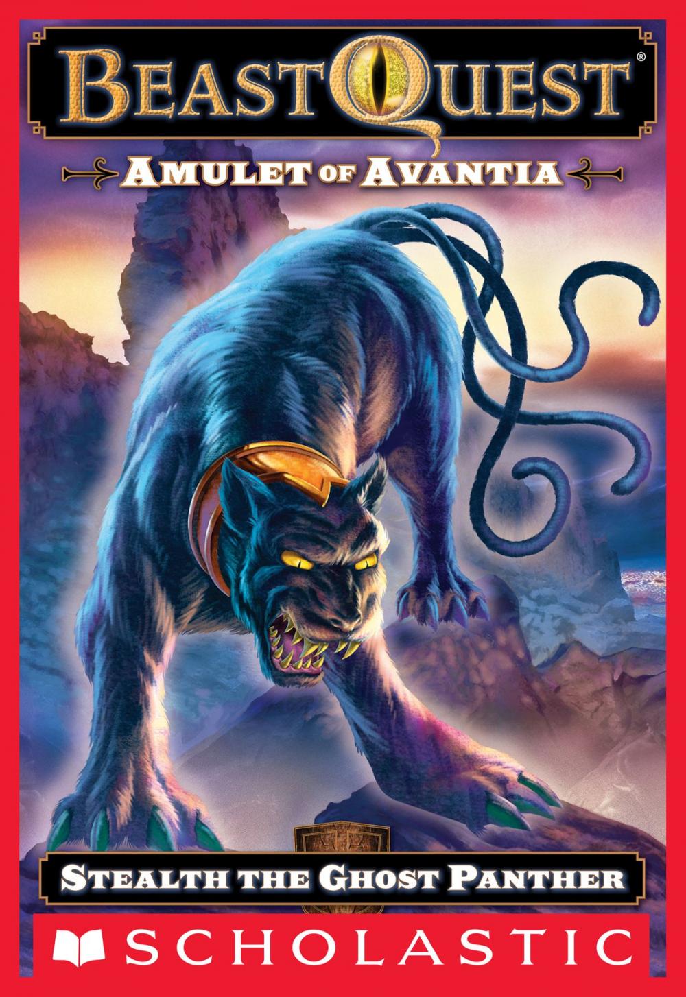 Big bigCover of Beast Quest #24: Amulet of Avantia: Stealth the Ghost Panther