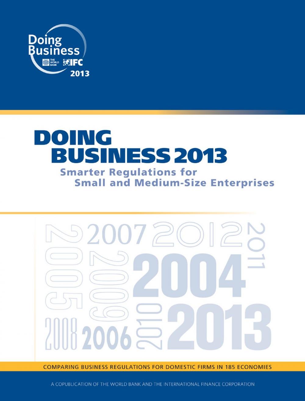 Big bigCover of Doing Business 2013