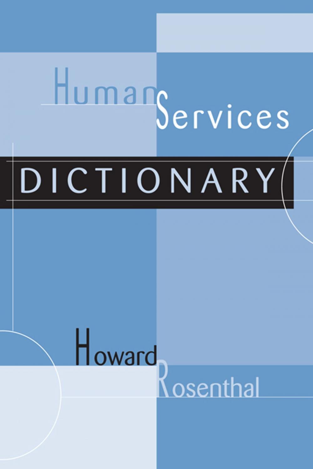 Big bigCover of Human Services Dictionary