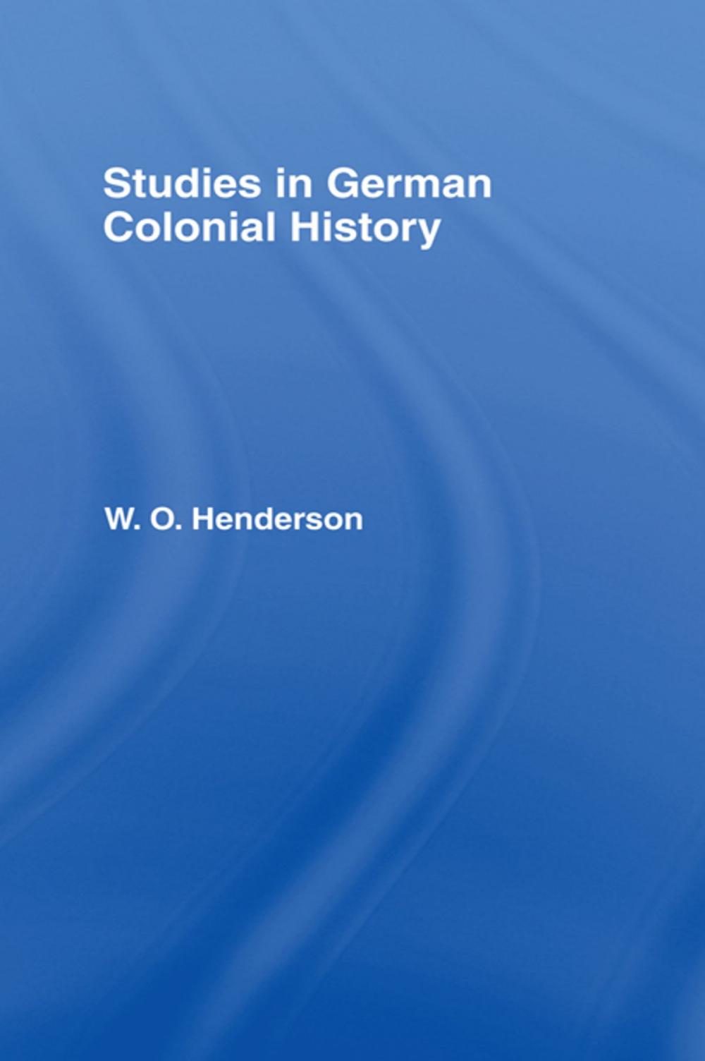 Big bigCover of Studies in German Colonial History