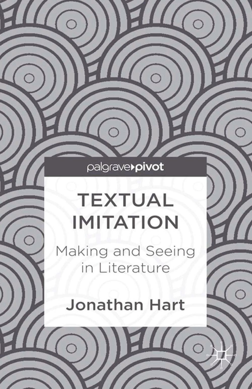 Big bigCover of Textual Imitation: Making and Seeing in Literature
