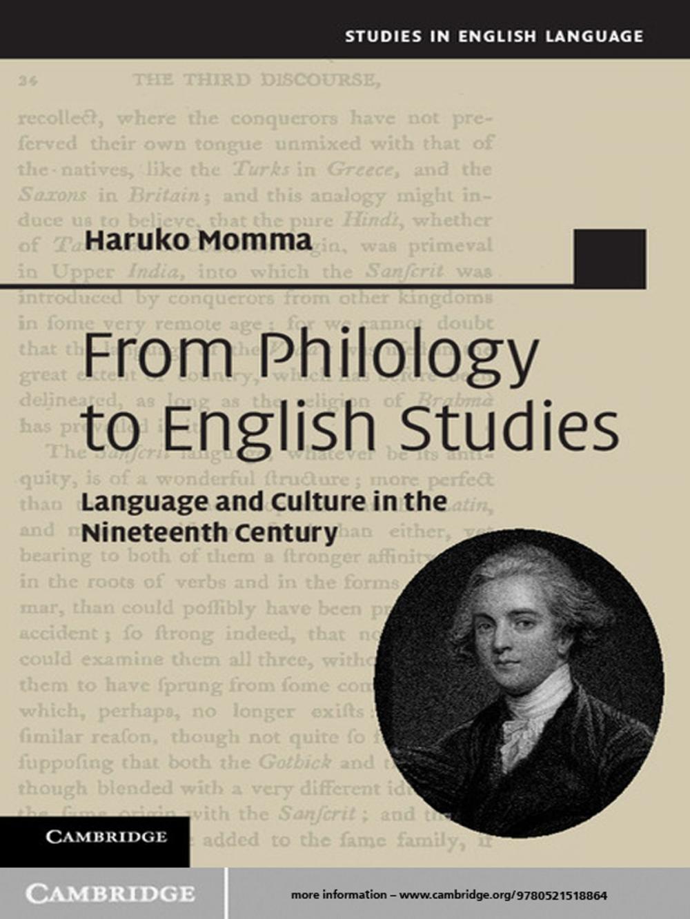 Big bigCover of From Philology to English Studies