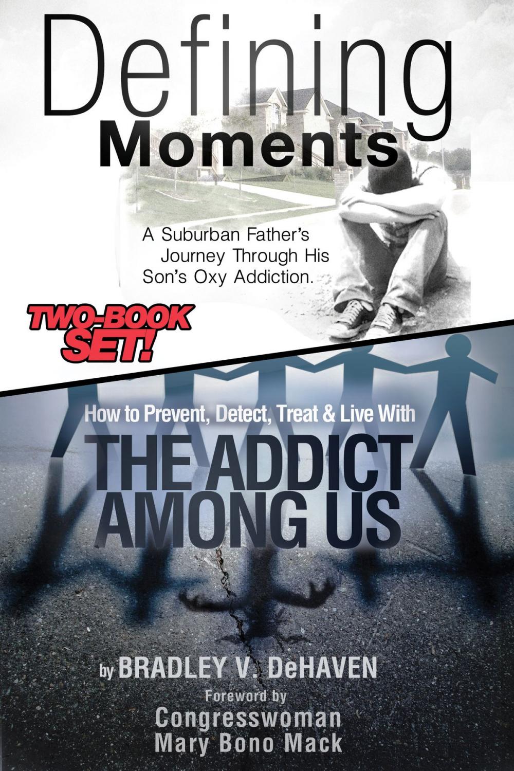 Big bigCover of Defining Moments: A Suburban Father's Journey Into His Son's Oxy Addiction AND How to Prevent, Detect, Treat & Live With The Addict Among Us-Combined Edition