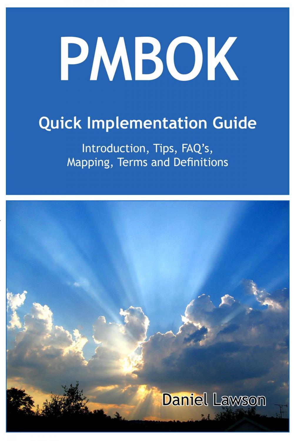 Big bigCover of PMBOK Quick Implementation Guide - Standard Introduction, Tips for Successful PMBOK Managed Projects, FAQs, Mapping Responsibilities, Terms and Definitions