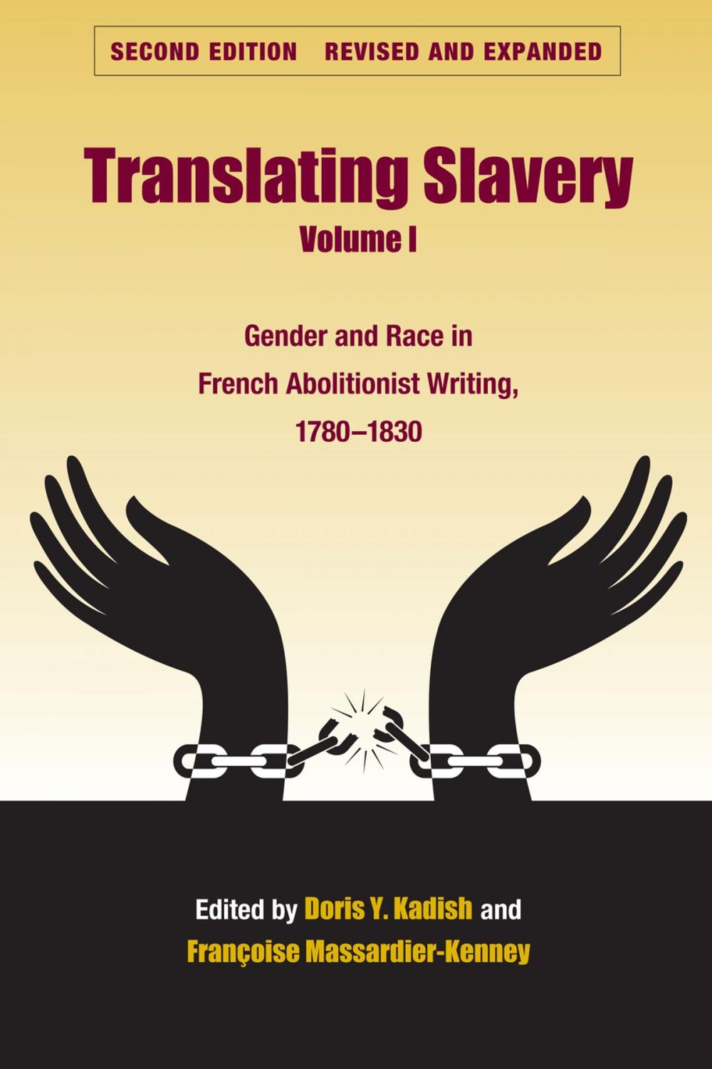 Big bigCover of Translating Slavery, Volume 1