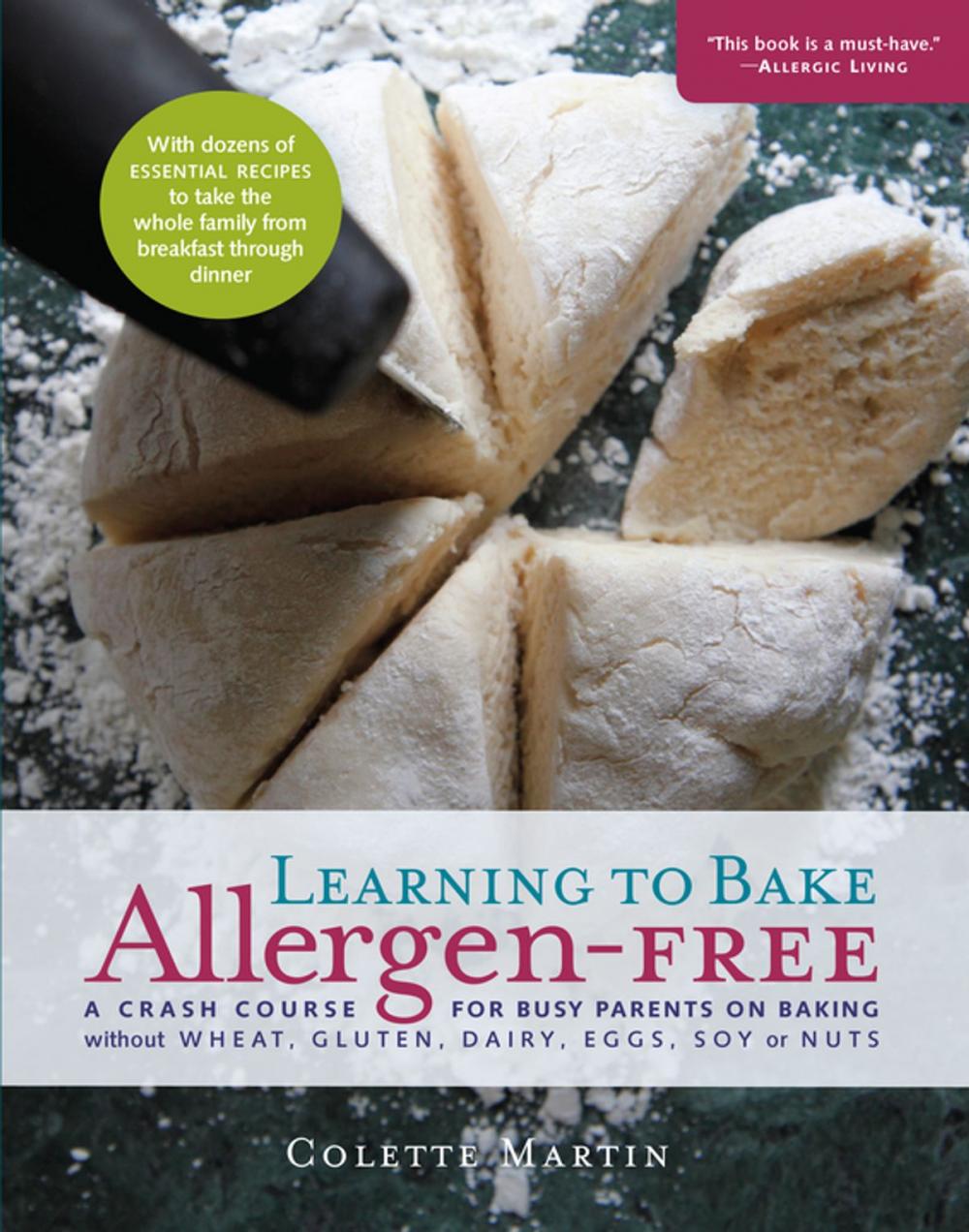Big bigCover of Learning to Bake Allergen-Free