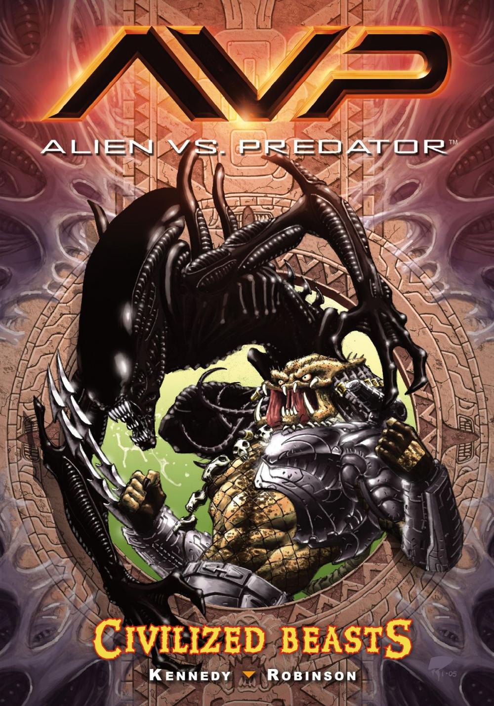 Big bigCover of Aliens vs. Predator Volume 2 Civilized Beasts