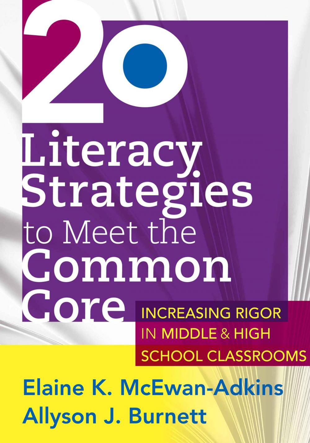 Big bigCover of 20 Literacy Strategies to Meet the Common Core
