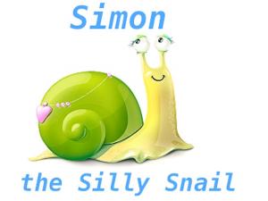 Book cover of Simon The Silly Snail