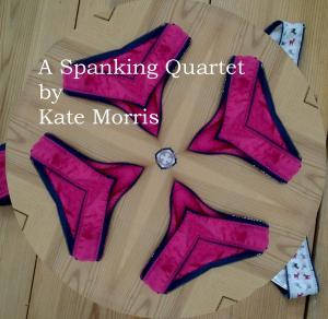 Cover of the book A Spanking Quartet by Temptation Press, Nicole Bea, Brandon French, Don Noel, Catherine J. Wright