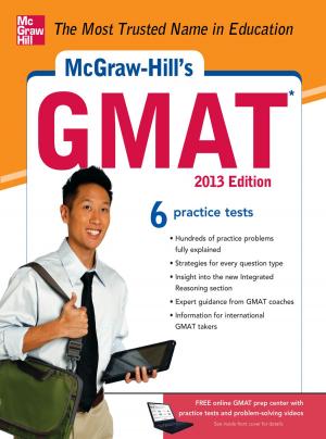 Cover of McGraw-Hill's GMAT, 2013 Edition