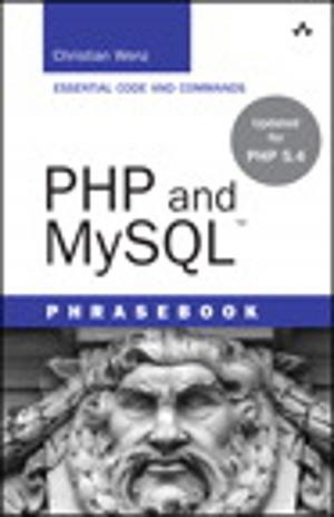 Book cover of PHP and MySQL Phrasebook