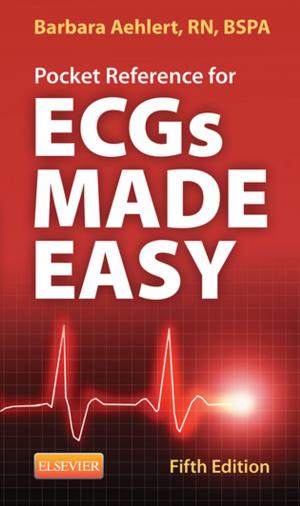 Cover of the book Pocket Reference for ECGs Made Easy by Leon Chaitow, ND, DO (UK), Ruth Jones, PhD MCSP