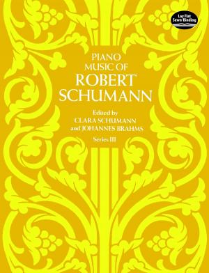Book cover of Piano Music of Robert Schumann, Series III