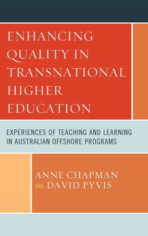 Cover of the book Enhancing Quality in Transnational Higher Education by Jeffrey A. Lockwood, Monique LaRocque, Theda Wrede, Eric Otto, Richard M. Magee, Marnie M. Sullivan, Vicky L. Adams