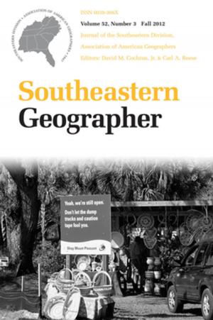 Cover of the book Southeastern Geographer by Julian M. Pleasants, Augustus M. Burns