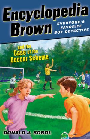 Book cover of Encyclopedia Brown and the Case of the Soccer Scheme