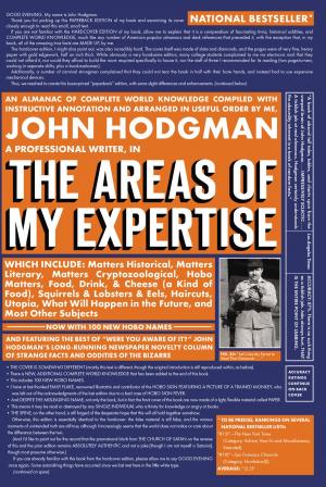 bigCover of the book The Areas of My Expertise by 