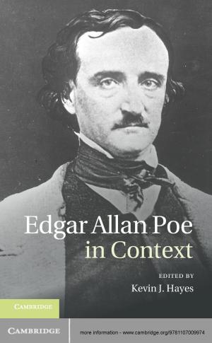 Cover of the book Edgar Allan Poe in Context by Diane Duane, A.C. Crispin