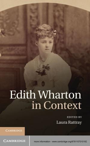 Cover of the book Edith Wharton in Context by Ronald C. Slye