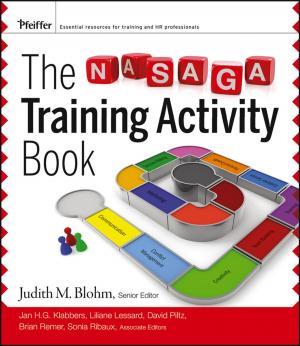 Cover of the book The NASAGA Training Activity Book by Wendy M. Anderson, Geraldine Woods, Lesley J. Ward