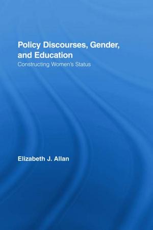 Cover of the book Policy Discourses, Gender, and Education by Rosie Daniels