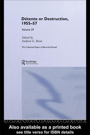 Cover of the book The Collected Papers of Bertrand Russell Volume 29 by William C Morse