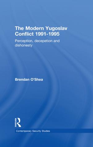 Cover of the book Perception and Reality in the Modern Yugoslav Conflict by Vadim S. Jigoulov