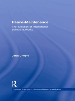 Cover of the book Peace Maintenance by Jean Hillier