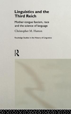Cover of the book Linguistics and the Third Reich by 