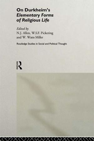 Cover of the book On Durkheim's Elementary Forms of Religious Life by Burjor Avari