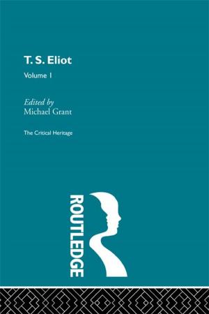 Cover of the book T.S. Eliot Volume I by Sandra Buechler