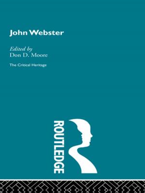 Cover of the book John Webster by Elizabeth D. Harvey