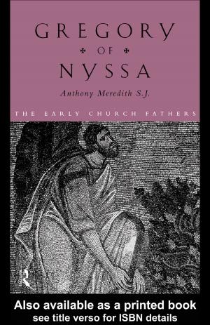 Cover of the book Gregory of Nyssa by Stephanie Römer