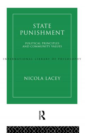 Cover of the book State Punishment by Hans-W. Micklitz, Irina Domurath