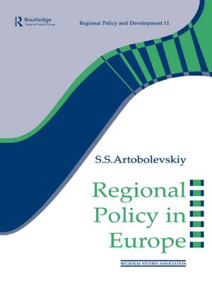 Cover of the book Regional Policy in Europe by Tara M. Emmers-Sommer, Mike Allen
