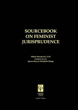 Cover of the book Sourcebook on Feminist Jurisprudence by Rolando V. del Carmen, Jeffery T. Walker