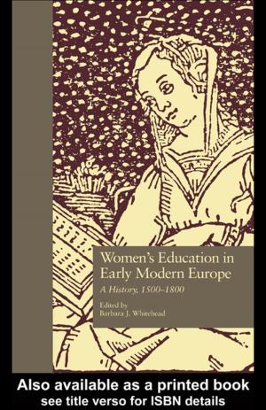 Cover of the book Women's Education in Early Modern Europe by 