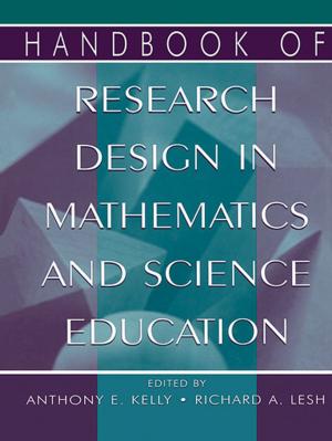 Cover of the book Handbook of Research Design in Mathematics and Science Education by Tony Brown