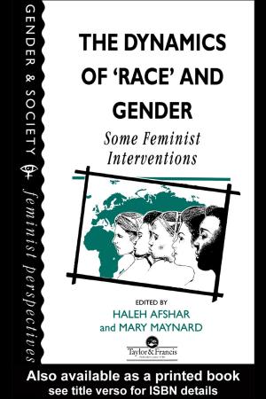 Cover of the book The Dynamics Of Race And Gender by Alejandra Roncallo
