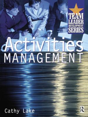 Cover of the book Activities Management by Rob Weatherill
