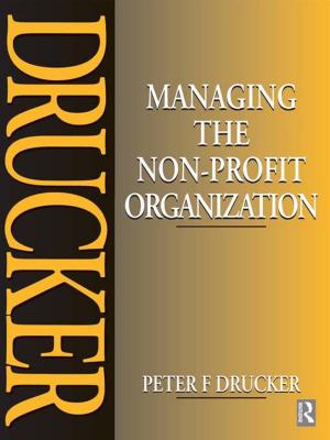 Cover of the book Managing the Non-Profit Organization by Alexander Wood, Pamela Stedman-Edwards, Johanna Mang