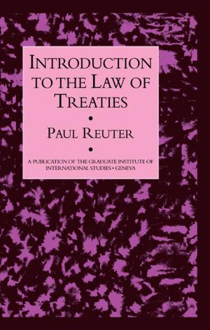 Cover of the book Introduction To The Law Of Treat by Bruce M. Kirk