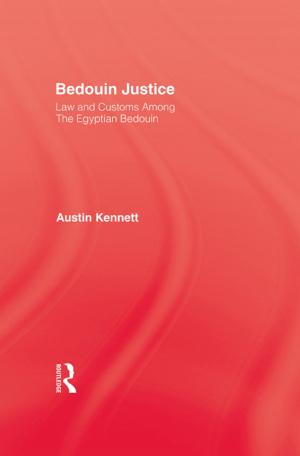 Cover of the book Bedouin Justice by Nickolas Roubekas