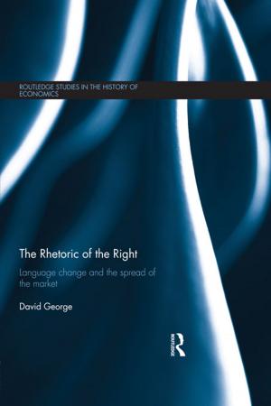 Cover of the book The Rhetoric of the Right by A. James Gregor