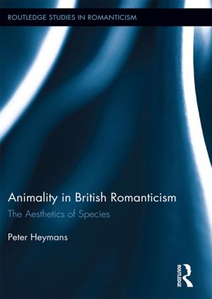 Cover of the book Animality in British Romanticism by 